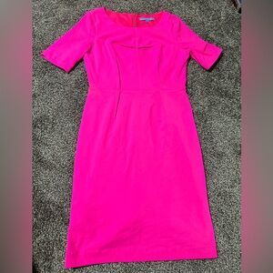 Antonio Milani size 6 Hot Pink dress
